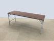 軽量会議用テーブル　天板:木目　W1800×D600　H700